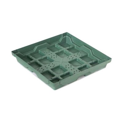 PP-Material Dekorationsgarten-Blumentopf für Modular-Grün-Dach-Träger