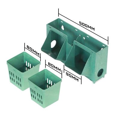 HDPE PP künstlicher hydroponischer Hängepotz für Grünpflanzungen