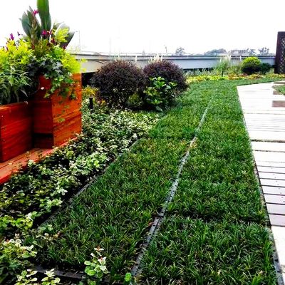 Extra-großes Tropffach für die Gartendekoration 4 Quadratzellen Pflanzenbehälter Zubehör