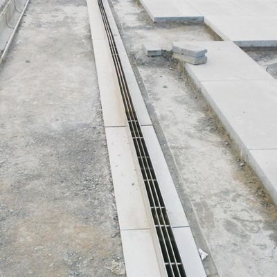 Autowaschboden Wasserabfluss Edelstahlgitter mit benutzerdefiniertem Abflusskanal