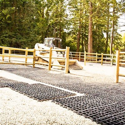 330*330*50MM Höhe 5mm Fußpferde Pferdehalle Grasholz Paver Stall Gitter Pferdehalle Gitter