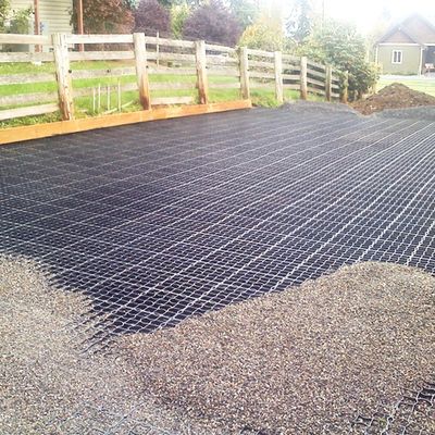Plastikpflastern für Boden Geozelle Kies Paddock Gitter Pferd Gras und Bauernhaus