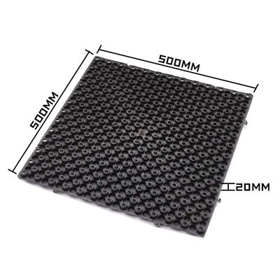 Verriegelung von HDPE-Grün-Schwarz-Abflussplatten für Wasserwirtschaft und einfache Installation