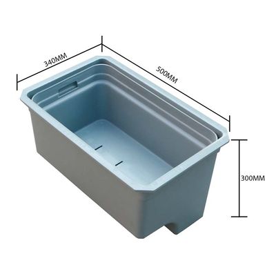 Wandpalette inklusive PVC-Pflanzkasten für Außenveredelung nicht beschichtet