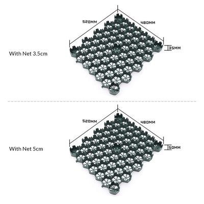 Hdpe-Verriegelung aus Kunststoff für den Schutz von Rasen 4 Menge pro Quadratmeter