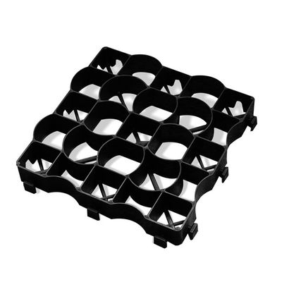 333x333x50mm Plastikrasengitter für Rasenflächen aus HDPE-Horse Paddock Fußnetz Paver