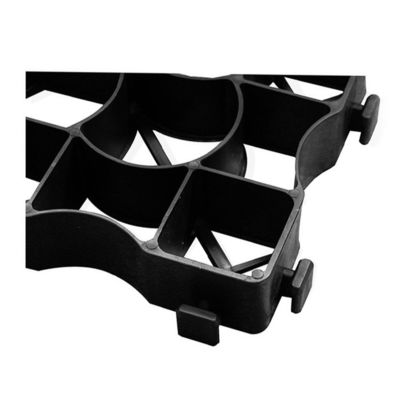 333x333x50mm Plastikrasengitter für Rasenflächen aus HDPE-Horse Paddock Fußnetz Paver