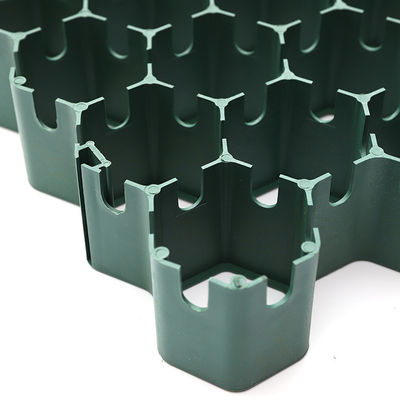 Hotelparkplatzlösung Grünes Kiesfestnetz mit verstärktem HDPE-Material