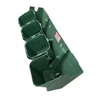 Plastik-HDPE-Grünpflanztopf Stackbare vertikale Wandpflanzersystem für den Garten