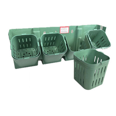 500*5mm Stapelbarer Pflanzen-Plastik-Blütentopf für Grünen