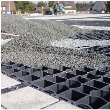 330*330*50MM HDPE Poröse Paver für das Gras