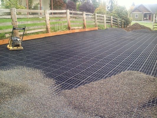 330*330*50MM HDPE Poröse Paver für das Gras