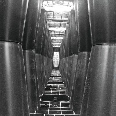 Kolumnenartige Module zur Regenwassergewinnung für Stadtentwicklung