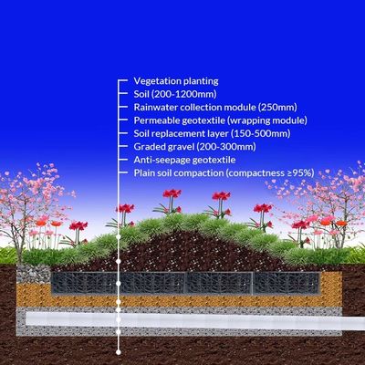 Revolutionieren Sie Ihr Regenwasser-Sammelsystem mit Geozelleneinheiten für Schwarzes Sturmwasser