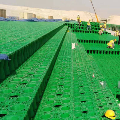 Regenwasserinfiltrationsbehälter aus HDPE-Material zur langfristigen Regenwasserlagerung