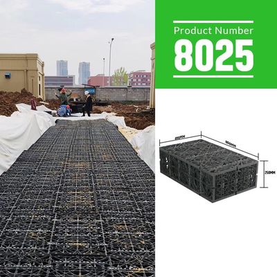 HDPE-Material Plug-in-Typ Unterirdische Regenwasseraufbewahrungsanlagen