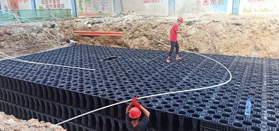 Moderner Regenwasser-Infiltrationsbehälter Regenwasser-Infiltrations-Drainagebox für Regenwasser-Sammlung