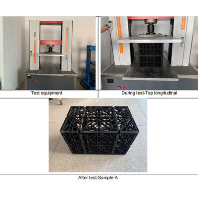 Schwarze Kunststoff-Geocelluläre Infiltrations-Drainage-Box für Regenwasser-Sammlung